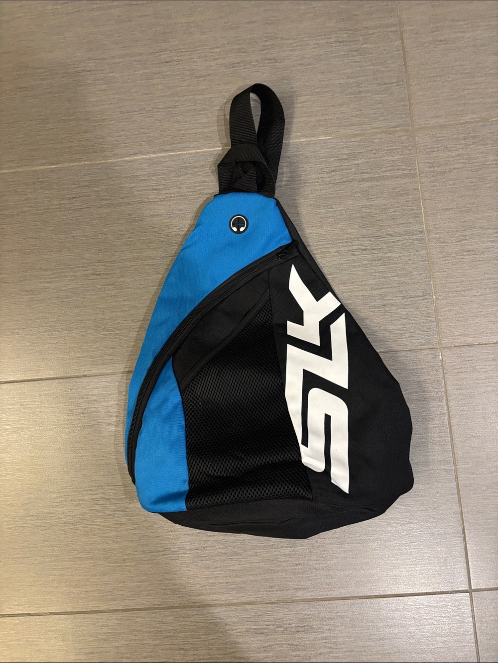 Blue & Black pickleball Bag with Bold Logo